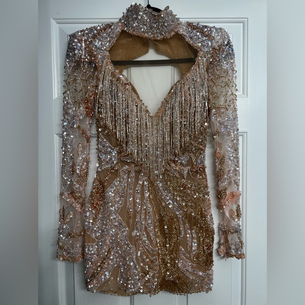 Brand new Albina Dyla embellished dress - Picture 3 of 9